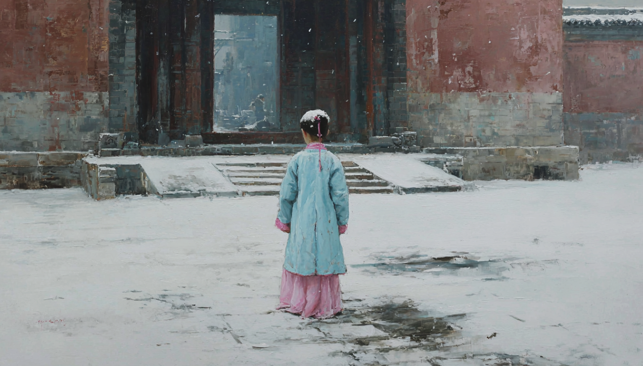 A portrait of Jiang Ni, a central character from the wuxia novel 'Sword Snow Stride', known for her complex personality and tragic fate.